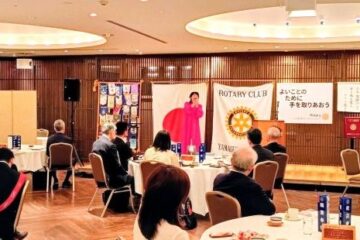 【公演ブログ】山口県央ロータリークラブ例会・今年度２度の卓話のご縁