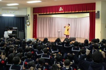 野田学園幼稚園創立６５年記念日にて