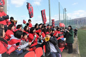 郡山北工ラグビー部花園で年越し